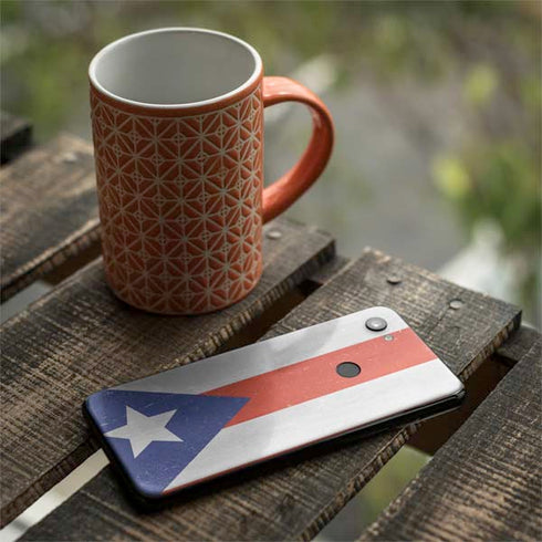 Puerto Rico Flag Distressed Google Pixel 3a Skin